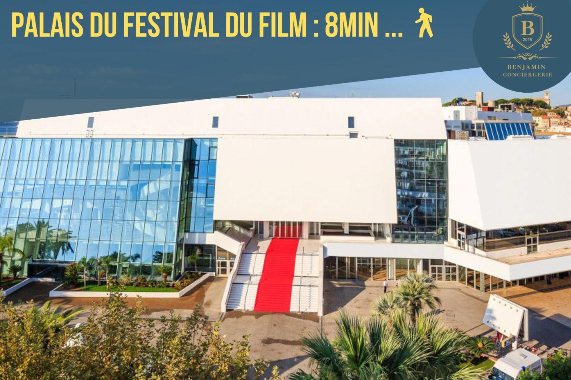 Luxury Maubourg - Vue Mer - Croisette 50M Plage - Clim - Terrasse Cannes Eksteriør bilde