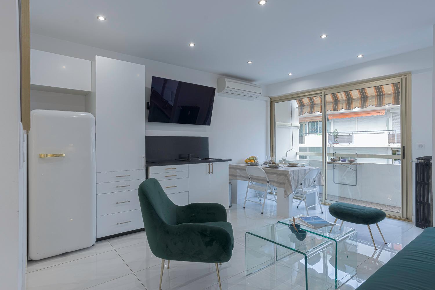 Luxury Maubourg - Vue Mer - Croisette 50M Plage - Clim - Terrasse Cannes Eksteriør bilde